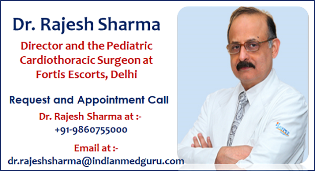 dr. rajesh sharma pediatric cardiac surgeon in india dedicated to tiny hearts